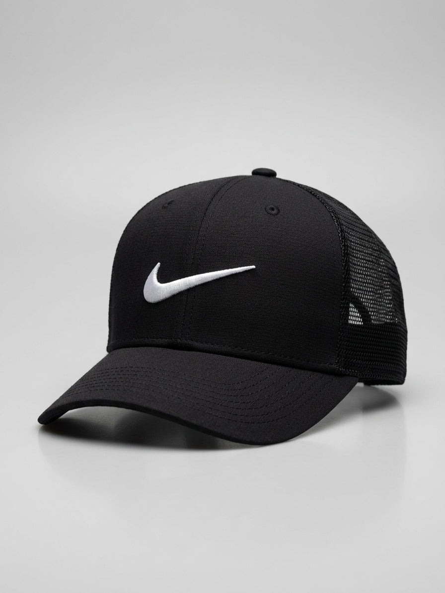 Nike Premium Black Trucker Cap